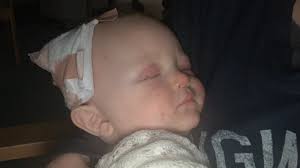 Mum praises 'amazing' NHS staff who saved 'precious' tot's life