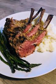 Roasted Rack Of Lamb Recipe Roast Rack Of Lamb Rack Of Lamb Lamb Recipes