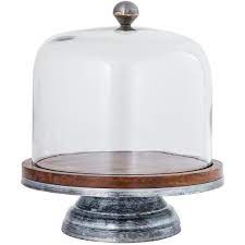 Check spelling or type a new query. Ranch Glass Dome Cake Stand Star Home Designs