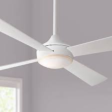 52 Minka Aire Light Wave White Ceiling Fan 4t479 Lamps Plus White Ceiling Fan Contemporary Ceiling Fans White Ceiling