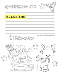 Imagenes de navidad para colorear e imprimir la navidad es una de … Carta Santa Claus Para Colorear Carta De Los Reyes Magos
