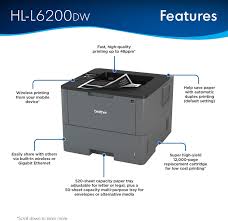 نحن نوصي بتنزيل أحدث تعريف من. Amazon Com Brother Hl L6200dw Wireless Monochrome Laser Printer With Duplex Printing Amazon Dash Replenishment Ready Office Products