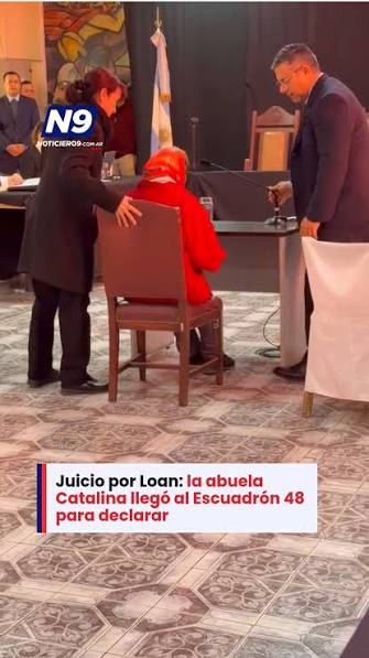 ⚖️ JUICIO POR LOAN: ASÍ LLEGABA CATALINA, LA ABUELA DEL NIÑO, PARA  DECLARAR, 📌 Catalina Peña, abuela de Loan Danilo Peña, llegó este jueves  al Escuadrón 48 de Gendarmería Nacional, en Corrientes, para ...
