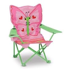 Outdoor Camping Folding Kids Chair Picnic Beach Sturdy Seat W Cup Holder New Butterfly Chair Outdoor Chairs Folding Beach Chair