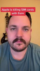 Apple is going to kill off sim cards replacing them with Esim instead. This  will shape how companies make phones. Let me know your questions and  concerns. #techtok #iphone14 #esim