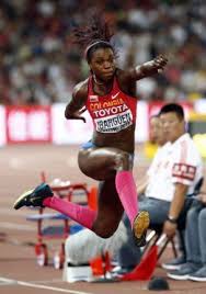 La atleta colombiana ganó la medalla de oro en el triple salto del mundial de atletismo de pekín. 18 Caterine Ibarguen Ideen Carmen Geiss Kolumbien