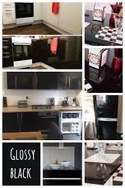 67 5cm X 2m D C Fix Glossy Black Sticky Back Plastic Vinyl Wrap Film 346 8348 Sticky Back Plastic Flat Pack Furniture Furniture Renovation
