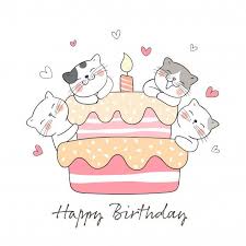 Happy Birthday Wiches Draw Cat With Sweet Cake For Birthday Yesbirthday Home Of Birthday Wishes Inspiration Here presented 64+ happy birthday dad drawing images for free to download, print or share. happy birthday wiches draw cat with