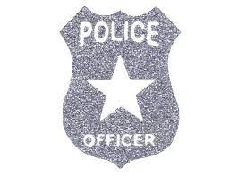 Police Badge Iron On Design Diy Police Costume Design Role Etsy Police Costume Police Badge Police Halloween Costumes