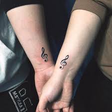 They can either be big or small, yet music notes are cute tattoos that you often see on someone's skin. Best Couple Tattoos Tattoos For You And The Special One Tattooli Com