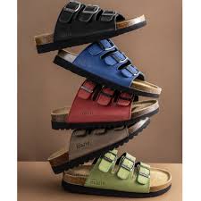 Sköna Marie Damesandal Shell Svart hos Myfeet.no