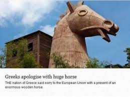 In computing, a trojan horsea (or simply trojan)b is any malware which misleads users of its true intent. Greece Trojan Horse Gift Meme Generator Imgflip
