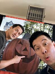 throwback spirit of Halloween Town 🎃event 2018 🎃👈😁 Sasha and Reggie  Photo credit Reggie Courtesy of TeamSgtWu #sasharoiz #mrsasharoiz  #Reggielee St Helens, Oregon October 2018 #SashaRoizSupportive