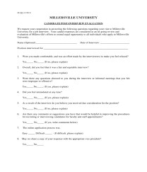 Excel hiring rubric template : Free 4 Hr Interview Evaluation Forms In Pdf Ms Word Excel