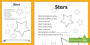 There are some great fun stories to choose from at early and later. Star Colouring Comprehension Sheet Teaching Resource