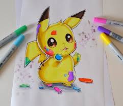 Pikasso Of Lighane Art Creation Dessins Disney Dessin Kawaii Logo Dessin Pokemon