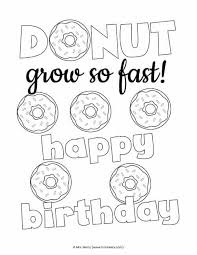 Happy birthday from your fun friends: 20 Free Happy Birthday Coloring Pages For Kids Mrs Merry