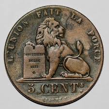 Que vous veniez vivre, travailler ou étudier en belgique, notre guide vous aidera à vous installer aussi rapidement que. Datei 5 Cent Belgium 1856 Front Jpg Wikipedia