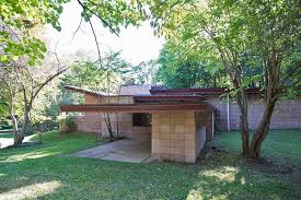 Galesburg Home For Sale Usonian Style Frank Lloyd Wright Buildings Architectural Inspiration