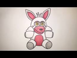 How to draw mangle anime. How To Draw Mangle Plushie From Fnaf Step By Step Youtube