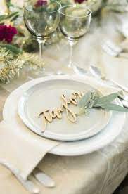 3d Printed Names Etsy Wedding Place Settings Wedding Table Settings Wedding Table