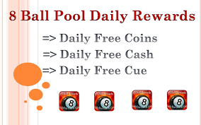 Every day different rewards links from 8 ball pool are posted through these links you can get free coins the value of the coins you receive varies from one account to another there are accounts that have high vip points he gets bonuses up to 8k other links provide coins statically for all accounts. 8 Ball Pool Reward Free Coins Free Cash Mod