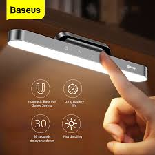 These reading lights are easy to adjust, stunning to look at, and provide more than enough light to enjoy a good book. Baseus Led Table Lamp Magnetic Desk Lamp Hanging Wireless Touch Night Light For Study Reading Lamp Stepless Dimming Usb Light Mega Deal E6606 Cicig