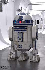 Artstation R2d2 Render Justin Mccollum R2d2 Star Wars Droids