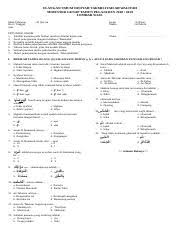 Check spelling or type a new query. Kelas 2 Alquran Doc Ulangan Umum Diniyah Takmiliyah Awwaliyah Semester Genap Tahun Pelajaran 2018 2019 Lembar Soal Mata Pelajaran Hari Tanggal Jam Al Course Hero