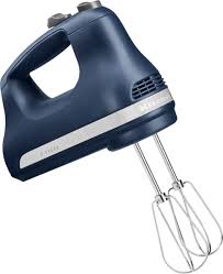 (20) sold by factory outlet inc. Kitchenaid Khm512ib Ultra Power 5 Speed Hand Mixer Ink Blue Khm512ib Best Buy