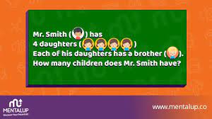 Math puzzles like brain teasers, math riddles, picture puzzles, logic puzzles, number puzzle, crossword puzzle and geometry puzzles encourages children to think analytically, thus helping them get different approaches to particular problems. Math Puzzles With Answers Boost Your Brain Power Mentalup