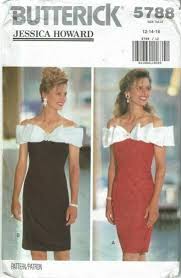 Butterick Sewing Pattern 5788 Misses Dress Size 12 14 16 Jessica Howard Butterick In 2020 Dresses Cocktail Evening Dresses Cocktail Dresses With Sleeves
