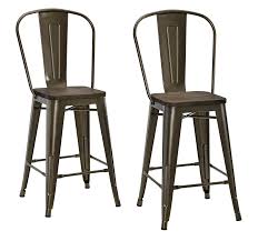 Check spelling or type a new query. Dhp Luxor 30 Metal Bar Stool Antique Gun Metal Set Of 2 Walmart Com Walmart Com