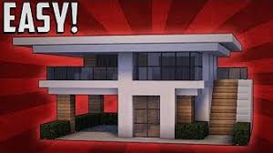 Minecraft House Tutorial With Garage Youtube Minecraft Modern Minecraft House Designs Small Modern Home