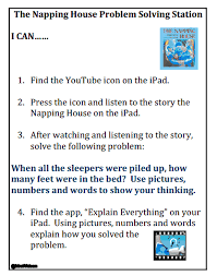 Explain Your Thinking With Math Stations And The Explain Everything App Ipad Centers Ipad Lessons Explain Everything App