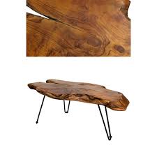 Live edge cypress coffee table. Basoom Teak Live Edge Coffee Table Classic Carolina Home