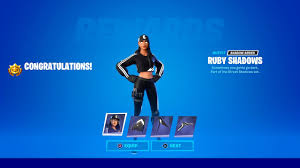 Skins could be an easy way of not going crazy and we could get a lot of rwby favorites in, i'd still like an og character. Fortnite How To Unlock The Ruby Shadows Skin Free Street Shadows Challenge Pack Youtube