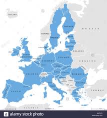 Sie besteht in der regel aus einem tuch, aber auch andere materialien, wie papier, plastik oder metall, finden verwendung. Die Lander Der Europaischen Union Politische Karte Mit Grenzen Alle 28 Eu Mitglieder In Blauer Schrift Politische Und Wirtschaftliche Union In Europa Stockfotografie Alamy