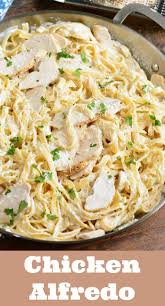 Chicken Alfredo Is A Classic Italian American Dish Made With Rich Creamy In 2020 Simple Chicken Alfredo Recipe Chicken Alfredo Fettuccine Recipe Pasta Recipes Alfredo