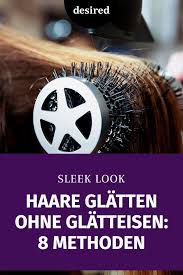 mode beauty trends haare glatten ohne glatteisen glatte haare haare