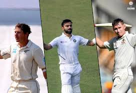 Watling 205, santner 126, de grandhomme 65. Icc Rankings Kohli Approaches Smith Watling Labuschagne Jump High
