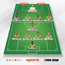 İki takım iki sene sonra yine ankara'da karşılaştı. Fenerbahce Kasimpasa Ilk 11 Ler
