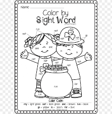Bunny color matching coloring page. Coloring Pages Color Words Png Image With Transparent Background Toppng