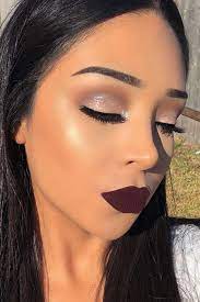 If you're looking for a more budget friendly option, this lipstick is definitely the one for you. 30 Best Fall Makeup Looks And Trends For 2021 Fall Makeup Looks Fall Makeup Purple Matte Lipstick
