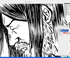 You could draw the line, duplicate the layer and edit as needed. How To Color Inked Line Art In Photoshop