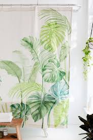 Watercolor Tropical Shower Curtain Tropical Shower Curtains Tropical Home Decor Tropical Showers