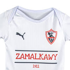 The club is mainly known for its professional football team, which plays in the egyptian premier league, the top tier of the egyptian football league system. Zamalek S C Egypt Home Baby Jersey Mitani Store