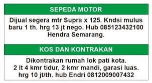 Contoh film iklan sepeda motor mio. Gambar Diatas Adalah Contoh Iklan Brainly Co Id