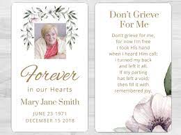 However, knowing what to write on a memorial card can often be challenging. Funeral Printing Services Custom Funeral Cards Memorial Card Services Memorial Cards Memorial Cards For Funeral Funeral Prayers