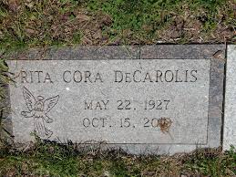 Rita Cora Remy DeCarolis (1927-2010)